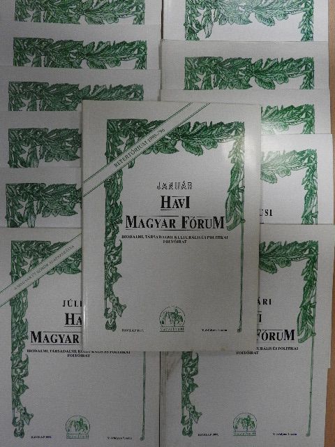 Bágyi Bencze Jakab - Havi Magyar Fórum 1997. január-december [antikvár]