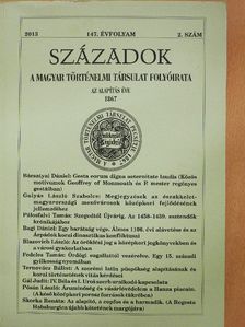 Bácsatyai Dániel - Századok 2013/2. [antikvár]