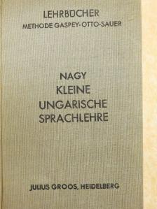 Anton Nagy - Kleine Ungarische Sprachlehre (gótbetűs) [antikvár]