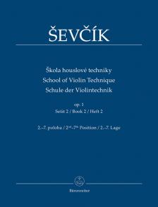 SEVCIK - SCHULE DER VIOLINTECHNIK OP.1 HEFT 2, 2. - 7. LAGE