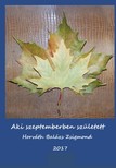 Balázs Zsigmond Horváth - Aki szeptemberben született [eKönyv: epub, mobi]