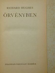 Richard Hughes - Örvényben [antikvár]