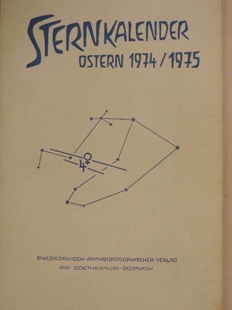 Dora Baker - Sternkalender Ostern 1974/1975 [antikvár]