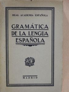 Gramática de la lengua Espanola [antikvár]
