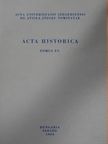 Wittman Tibor - Acta Historica Tomus XV. [antikvár]