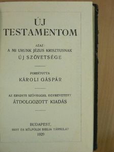 Új Testamentom [antikvár]