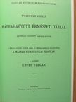 Weszerle József - Weszerle József hátrahagyott érmészeti táblái I. [antikvár]