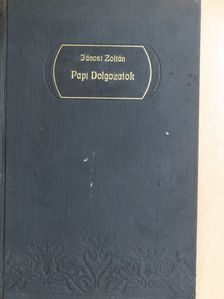 Jánosi Zoltán - Papi dolgozatok VII. [antikvár]