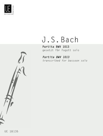J. S. Bach - PARTITA BWV 1013 GESETZT FÜR FAGOTT SOLO VON WILLIAM WATERHOUSE