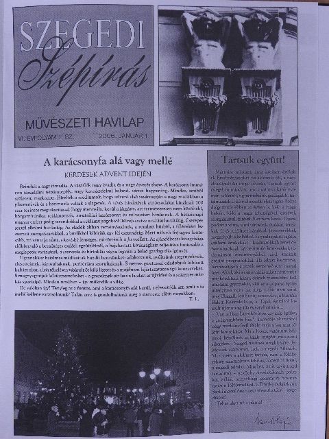 Dr. Majzik István - Szegedi szépírás 2006. január-december [antikvár]