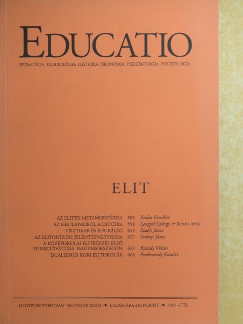 Bartha Attila - Educatio 1995. tél [antikvár]