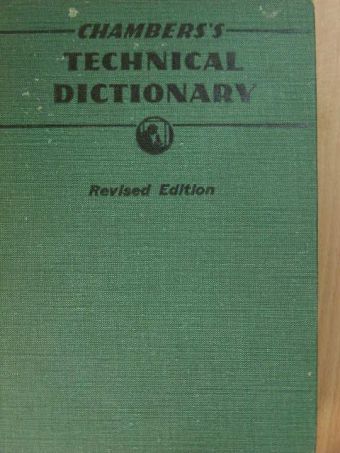 Chambers's Technical Dictionary [antikvár]