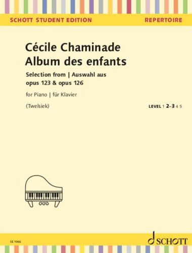 CHAMINADE CÉCILE - ALBUM DES ENFANTS AUSWAHL AUS OPUS 123 & OPUS 126 FÜR KLAVIER