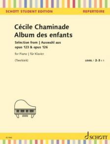 CHAMINADE CÉCILE - ALBUM DES ENFANTS AUSWAHL AUS OPUS 123 & OPUS 126 FÜR KLAVIER