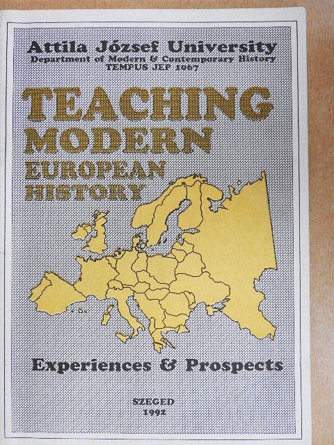 Ellie Scopetea - Teaching modern European history [antikvár]