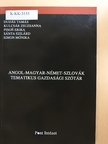 Dudás Tamás - Angol-magyar-német-szlovák tematikus gazdasági szótár [antikvár]