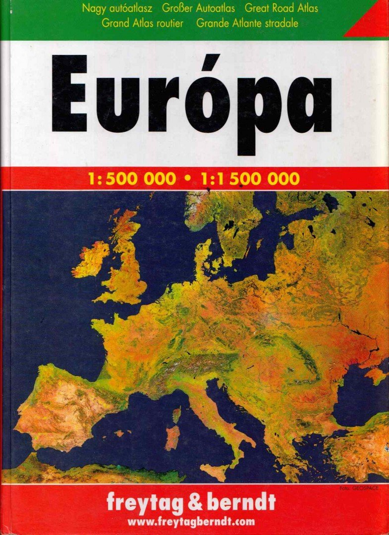 Európa nagy autóatlasza [antikvár]
