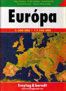 Európa nagy autóatlasza [antikvár]
