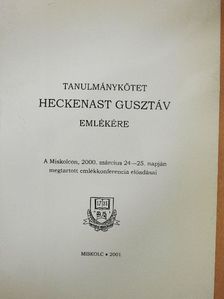 Buza János - Tanulmánykötet Heckenast Gusztáv emlékére [antikvár]