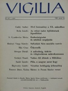 Boda László - Vigilia 1980. január [antikvár]