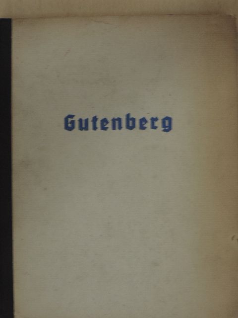 Fitz József - Gutenberg [antikvár]
