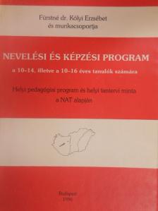 Angyal Árpád - Nevelési és képzési program a 10-14, illetve a 10-16 éves tanulók számára [antikvár]