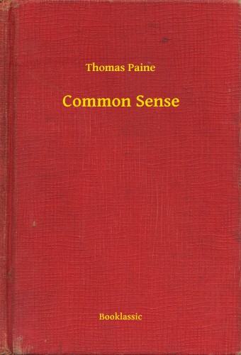 Thomas Paine - Common Sense [eKönyv: epub, mobi]