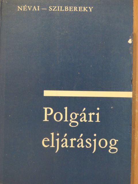Dr. Névai László - Polgári eljárásjog [antikvár]