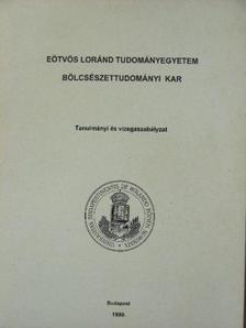 Tanulmányi és vizsgaszabályzat [antikvár]