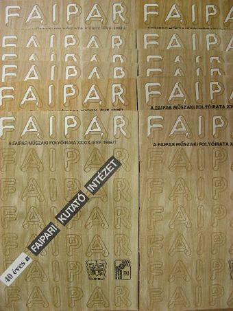Ambrus László - Faipar 1989. január-december [antikvár]