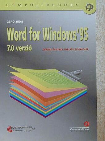 Gerő Judit - Word for Windows '95 [antikvár]