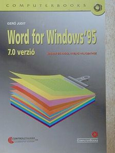 Gerő Judit - Word for Windows '95 [antikvár]
