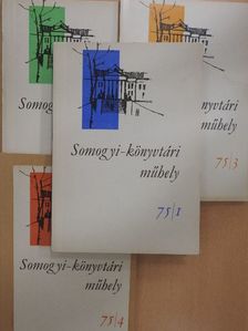 Dömötör János - Somogyi-könyvtári műhely 75/1-4. [antikvár]