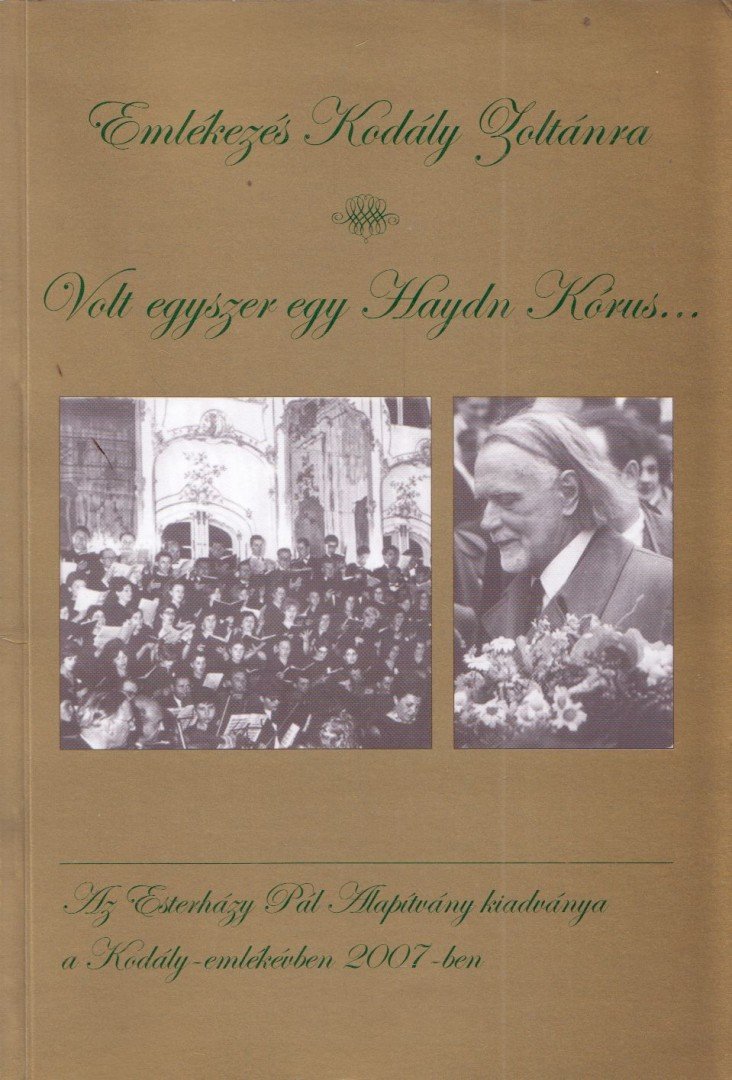 Bertha János - Emlékezés Kodály Zoltánra [antikvár]