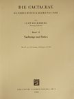 Curt Backeberg - Die Cactaceae VI. [antikvár]