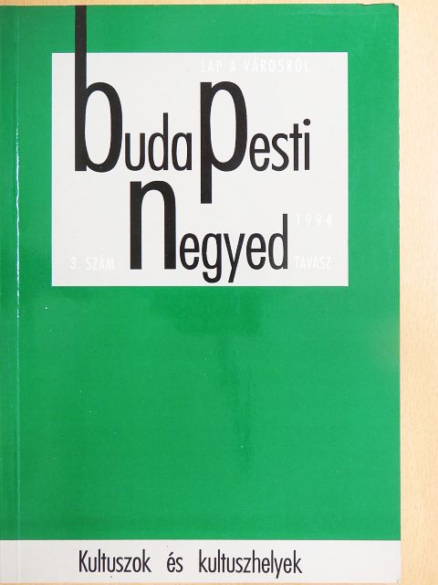 Balázs Magdolna - Budapesti negyed 1994. tavasz [antikvár]