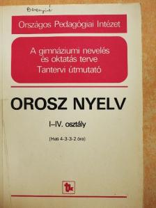 Paál László - Orosz nyelv I-IV. [antikvár]