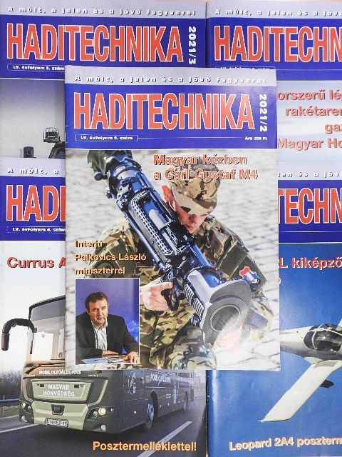 Balajti István - Haditechnika 2021. (nem teljes évfolyam) [antikvár]