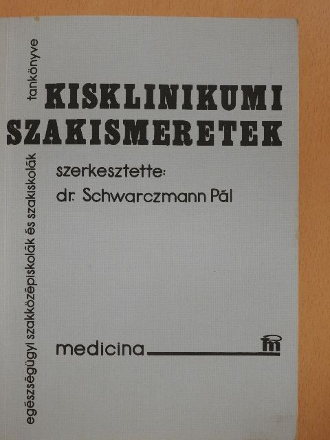 Dr. Brooser Gábor - Kisklinikumi szakismeretek [antikvár]