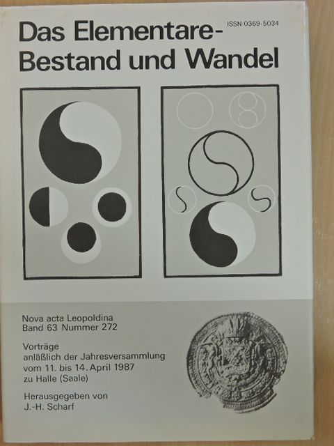 B. Parthier - Nova Acta Leopoldina - Das Elementare - Bestand und Wandel [antikvár]