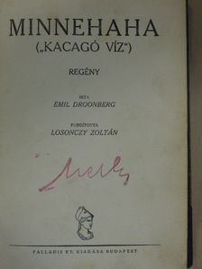 Emil Droonberg - Minnehaha/Csapda az őserdőben [antikvár]