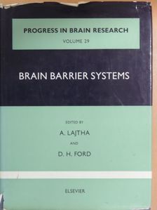 Abel Lajtha - Brain Barrier Systems [antikvár]