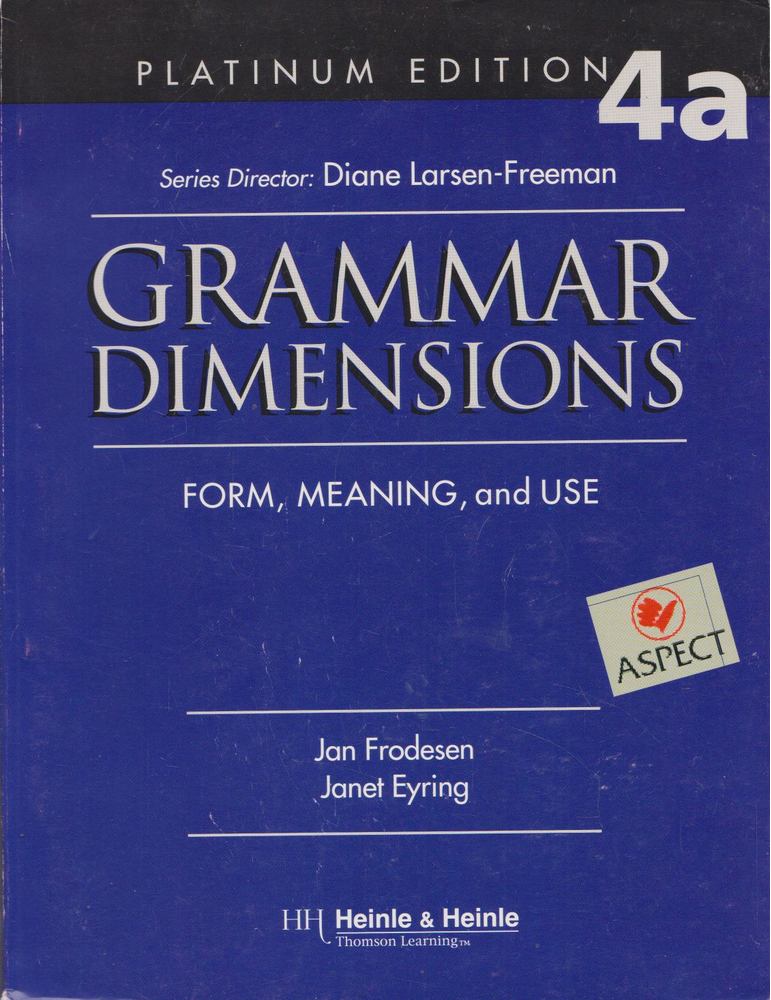 Jan Frodesen, Janet Eyring - Grammar Dimensions 4a [antikvár]