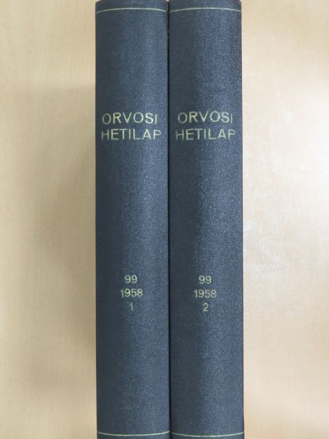 Aberle Lajos - Orvosi Hetilap 1958. január-december I-II. [antikvár]