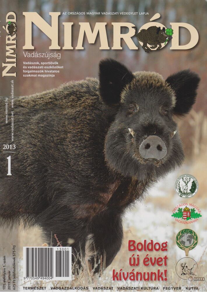 Zoltán Attila - Nimród 2013. január [antikvár]