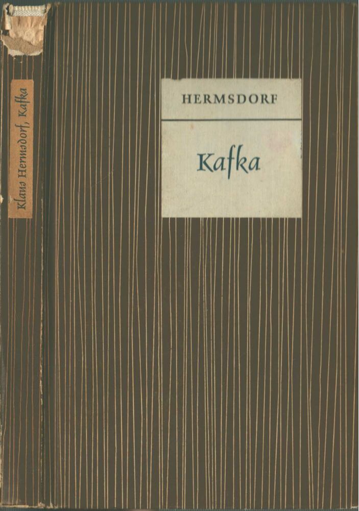 Klaus Hermsdorf - Kafka [antikvár]