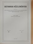 Babos Károly - Botanikai közlemények 1998/1-2. [antikvár]