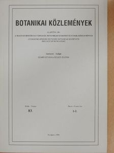Babos Károly - Botanikai közlemények 1998/1-2. [antikvár]
