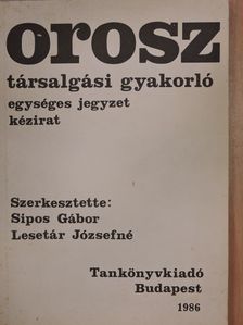 Bárdos Jenő - Orosz társalgási gyakorló [antikvár]