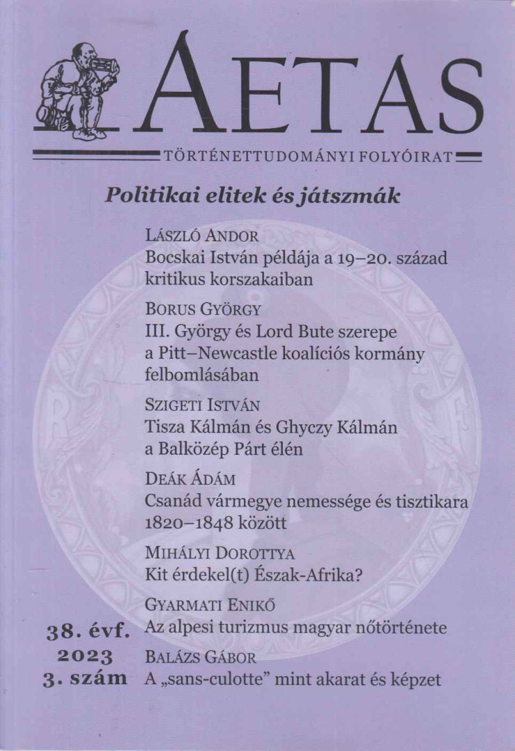 Szász Géza (szerk.) - Aetas 38. évf. 2023. 3. szám [antikvár]